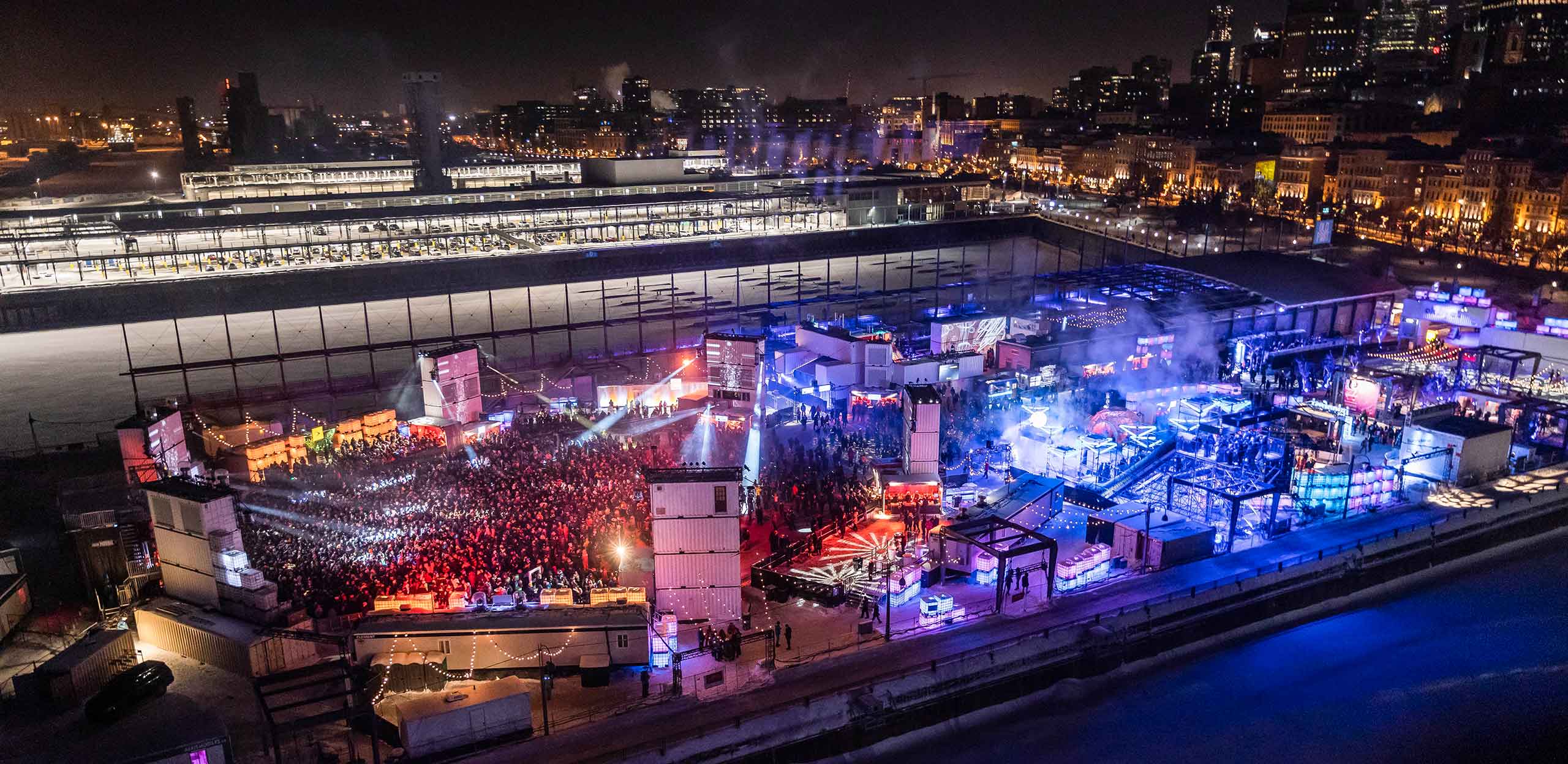 Poppers at Igloofest